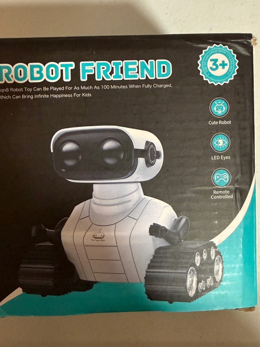 Robot Friend Remote Control LED Robot Toy